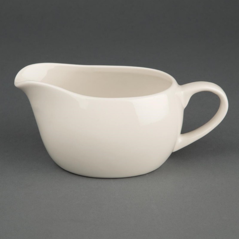 Saucières Ivory 350ml Olympia (Lot de 6) U852 Olympia Saucières Ivory 350ml Olympia (Lot de 6) U852 Olympia