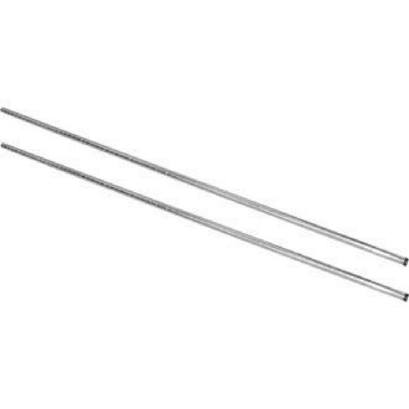 Poteaux chromé montant droit Vogue 1830mm (Lot de 2) U888 Vogue Poteaux chromé montant droit Vogue 1830mm (Lot de 2) U888 Vogue