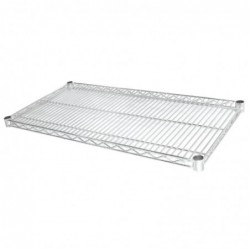Lot de 2 étagères métalliques Vogue 915x 457mm U889 Vogue