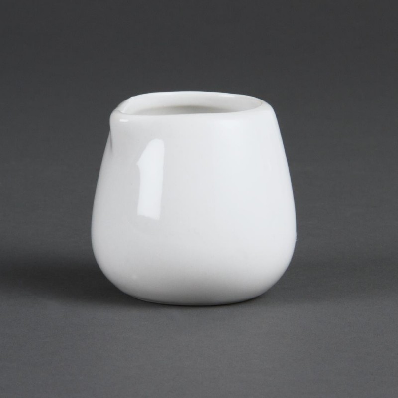 Pots à lait et crème Olympia 228ml (Lot de 12) C205 Olympia Pots à lait et crème Olympia 228ml (Lot de 12) C205 Olympia