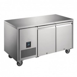 Table réfrigérée positive 2 portes Polar Serie U Premium 267L UA005 Polar