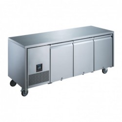 Table réfrigérée positive 3 portes Polar Serie U Premium 420L UA007 Polar