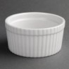 Plats à soufflé blancs Olympia 105mm (Lot de 6) W431 Olympia