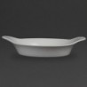 Plats ronds à oreilles blancs Olympia 220mm (Lot de 6) W433 Olympia