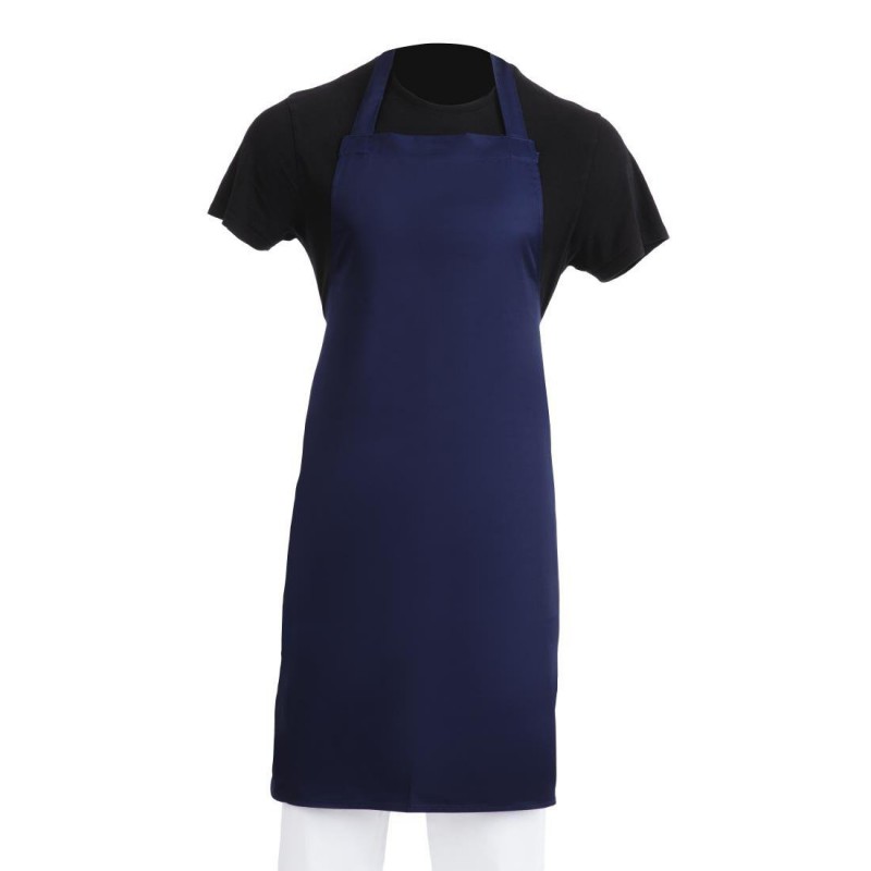 Tablier bavette Whites bleu marine A543 Whites Chefs Clothing