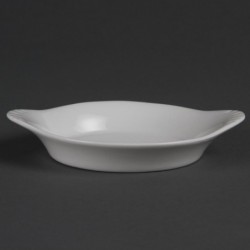 Plats ronds à oreilles blancs 156 x 126mm Olympia (Lot de 6) W443 Olympia