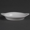 Plats ronds à oreilles blancs 156 x 126mm Olympia (Lot de 6) W443 Olympia