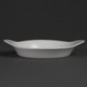 Plats ronds à oreilles blancs Olympia 192x151mm (Lot de 6) W444 Olympia