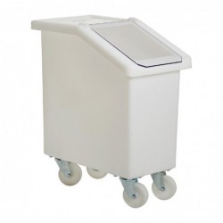 Conteneur à ingrédients mobile blanc Fletcher 65L W777 Sans Marque