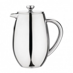 Cafetière à piston en inox isotherme Olympia 6 tasses W837 Olympia