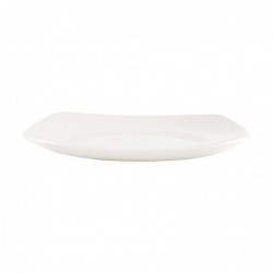 Assiettes blanches Churchill Plain Whiteware X squared 170mm (lot de 12)  W842 Churchill