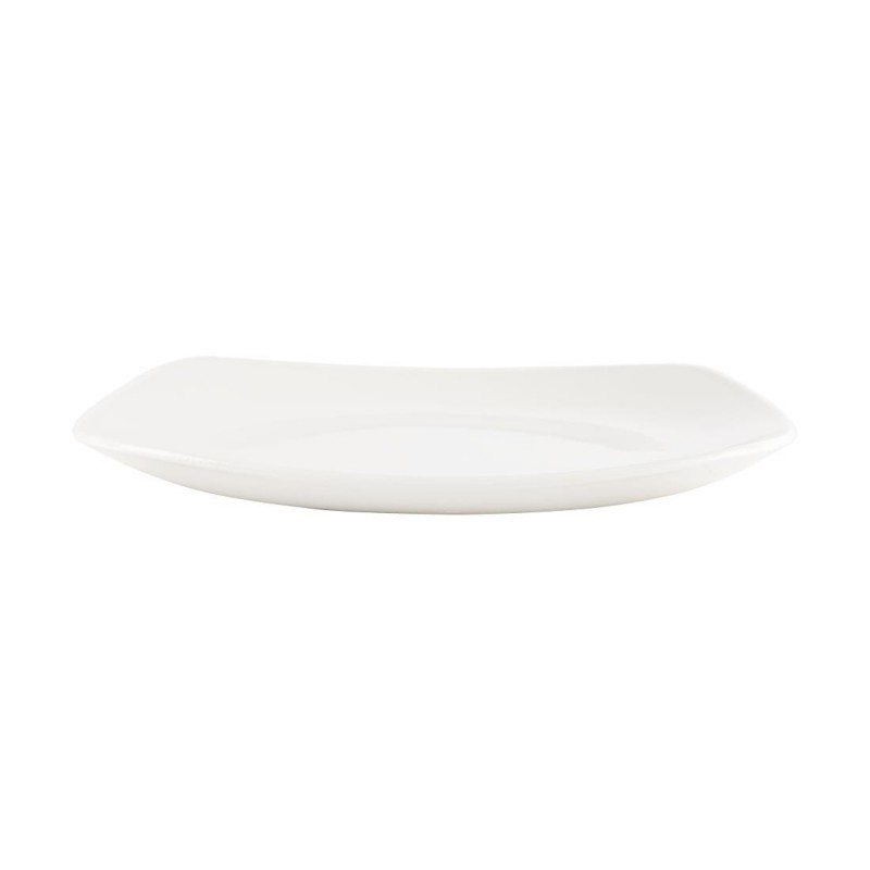 Assiettes blanches Churchill Plain Whiteware X squared 170mm (lot de 12) W842 Churchill Assiettes blanches Churchill Plain Whiteware X squared 170mm (lot de 12) W842 Churchill