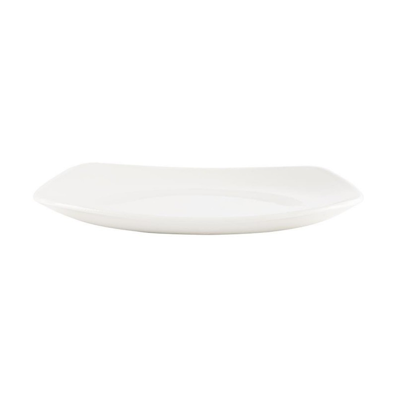 Assiettes blanches Churchill Plain Whiteware X squared 215mm (lot de 12) W890 Churchill Assiettes blanches Churchill Plain Whiteware X squared 215mm (lot de 12) W890 Churchill
