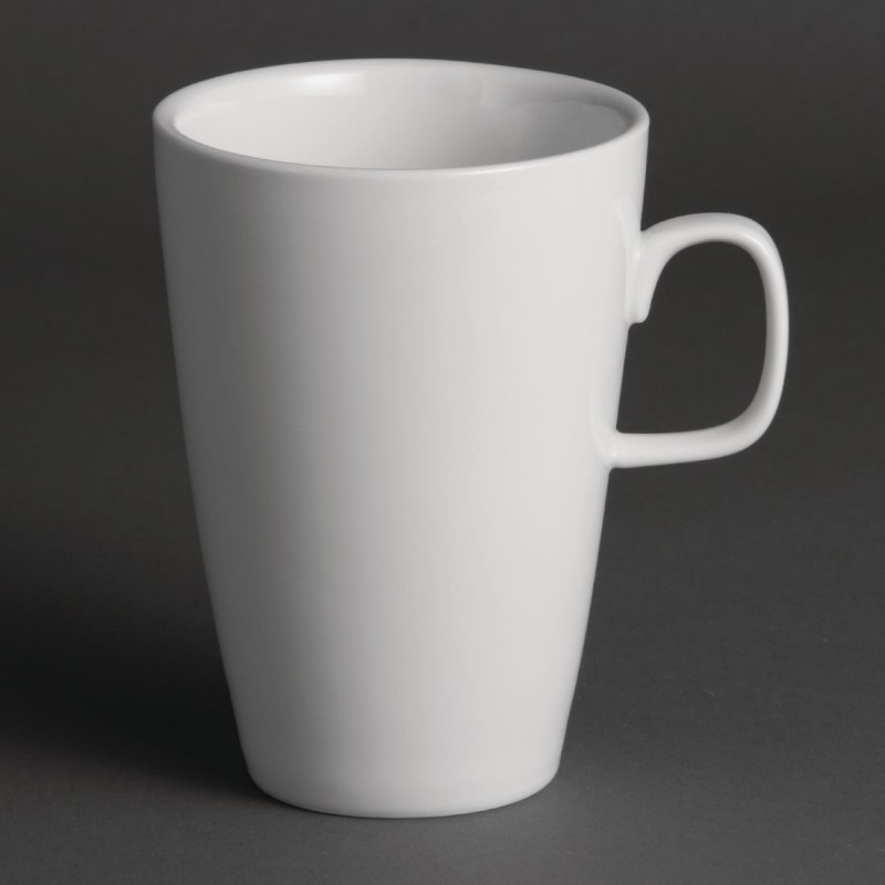 Tasses à café Latte 400ml Olympia (Lot de 12) Y109 Olympia Tasses à café Latte 400ml Olympia (Lot de 12) Y109 Olympia