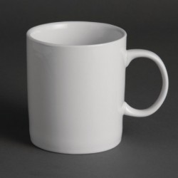 Grand mug blanc Olympia 483ml (Lot de 12) Y110 Olympia