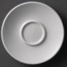 Soucoupes pour tasses à espresso blanches 120mm Olympia (lot de 12) Y112 Olympia