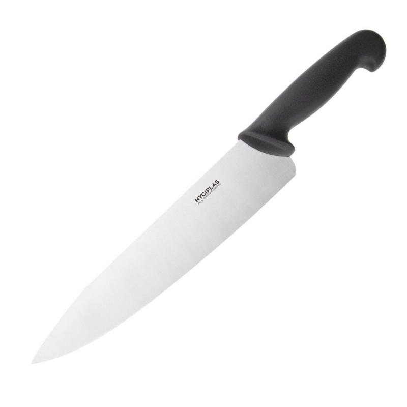 Couteau de cuisinier Hygiplas noir 255mm C264 Hygiplas Couteau de cuisinier Hygiplas noir 255mm C264 Hygiplas