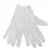 Gants de service pour femme blancs L/XL A545-L Whites Chefs Clothing