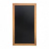 Ardoise murale longue Securit finition teck 1000 x 560mm Y859 Securit