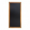Ardoise murale longue Securit finition teck 1200 x 560mm Y860 Securit