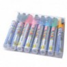 Lot de 8 marqueurs craie tous temps Securit Zig Posterman 6mm Y993 Securit