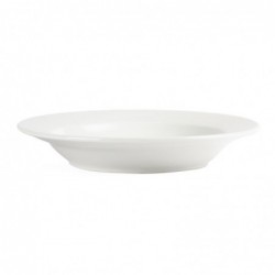 Assiettes creuses blanches Olympia 270mm (Lot de 6) C363 Olympia