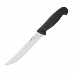 Couteau d'office alvéolé Hygiplas noir 125mm C420 Hygiplas