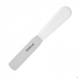 Couteau spatule droit Hygiplas blanc 100mm C538 Hygiplas