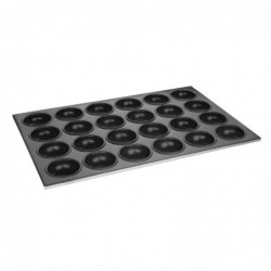 Plaque aluminium antiadhésive de 24 moules à muffins Vogue C564 Vogue