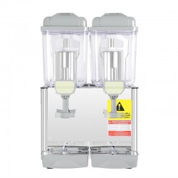 Double distributeur de jus de fruit r&eacute;frig&eacute;r&eacute; Polar s&eacute;rie G CF761