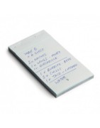 Plateaux à additions et carnets de commande
